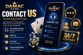 DAMAC Games APK Contact Us 2026 support page